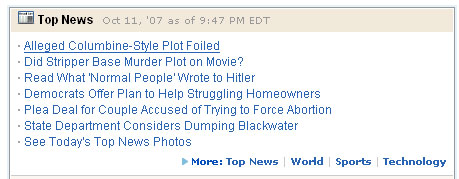 Top New from AOL